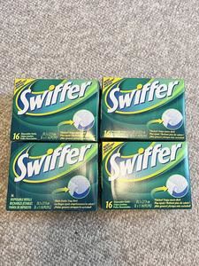 Swiffer Sweeper 64 Disposable Cloths (8 X 11 Inches) NEW in Boxes Vintage P&G